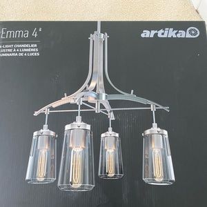Artik Emma 4 light Chandelier